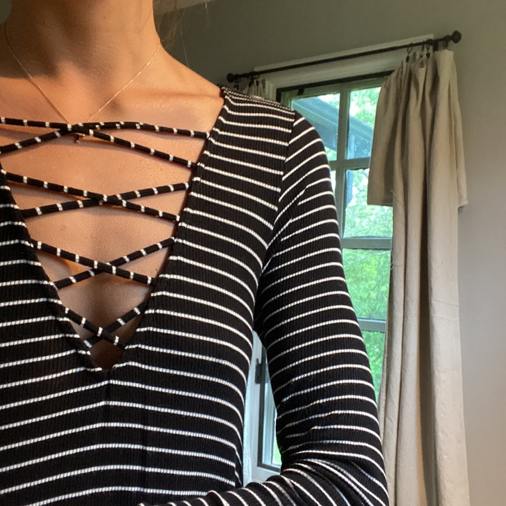 Striped Dress - Picture 2 of 3